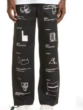 Virgil Abloh Off-White Dickies Brooklyn Museum LIMITED SZ 30